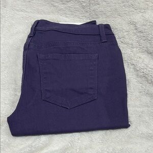 LOFT Women's Deep Purple Skinny Jeans